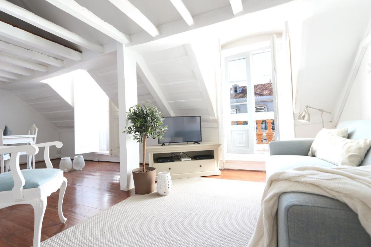 Penthouse At Downtown With Sun Deck & Amazing Views Apartment Lisbon Luaran gambar