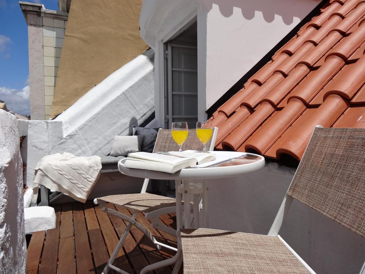 Penthouse At Downtown With Sun Deck & Amazing Views Apartment Lisbon Luaran gambar